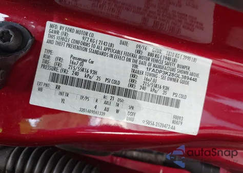 2016 Ford Focus Se from USA, damaged, VIN 1FADP3K28GL389448